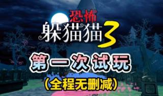 恐怖躲猫猫3为什么逃不过出去 恐怖躲猫猫3