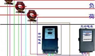 三相四线电子式电能表直插式接法 三相四线电表接线图