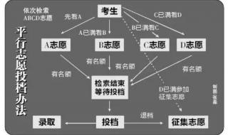 对口平行志愿怎么填